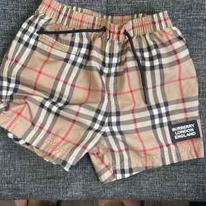 Burberry toddler swimming trunks